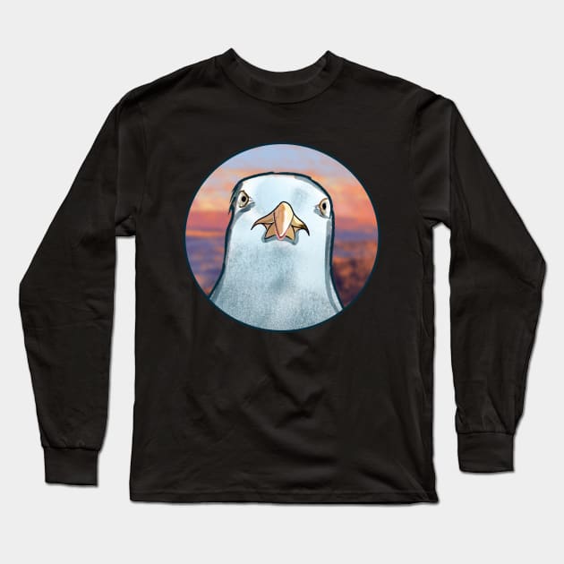 bird lovers gifts Long Sleeve T-Shirt by barbasantara